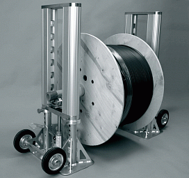 UNIROLLER 900 - гидравлическое устройство для размотки барабанов с кабелем до 6000 кг